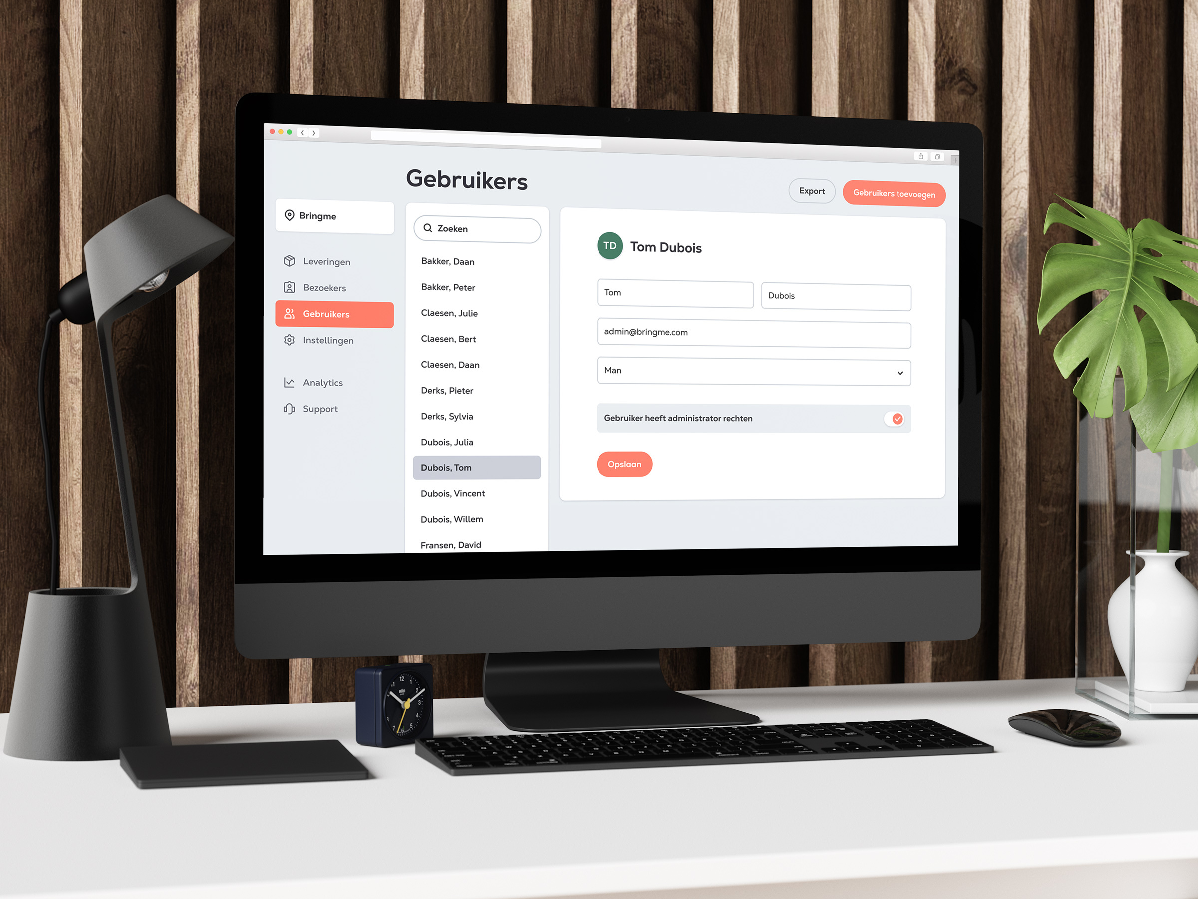 Bringme Office In Setting Manager User Add NL