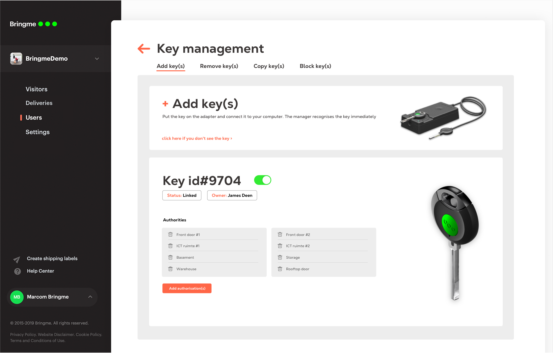  Manager interface key ENG