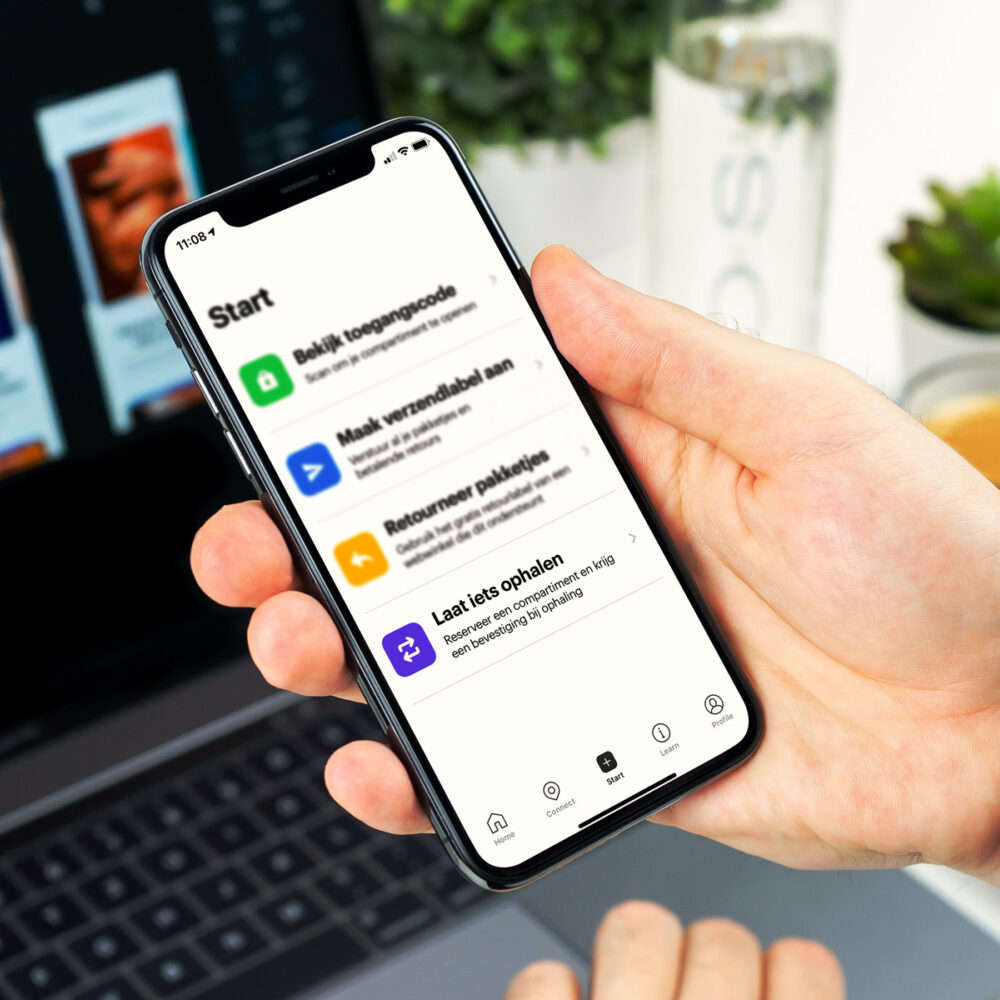 App Bringme In Setting At Home Startscreen NL
