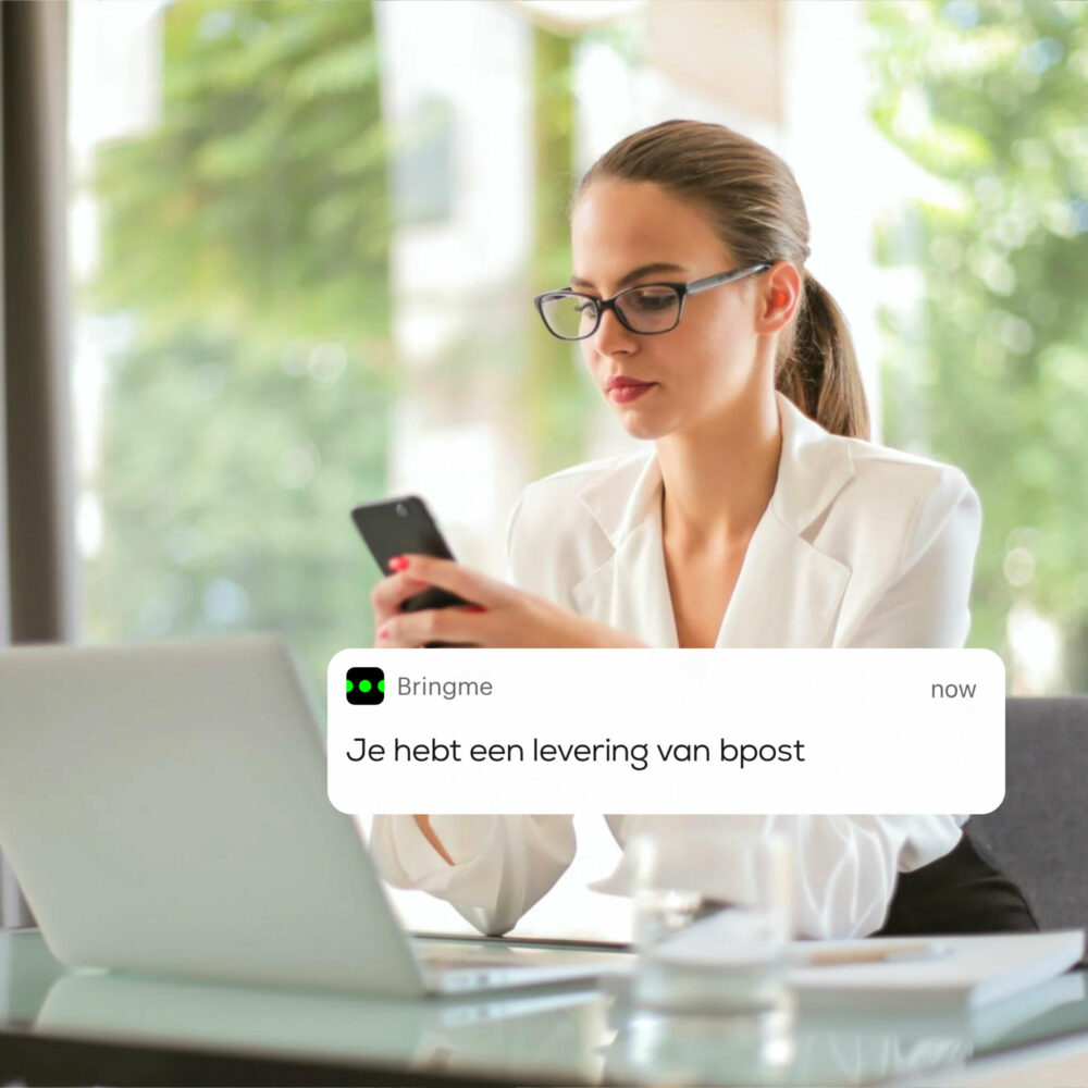 BM woman notification visitor NL