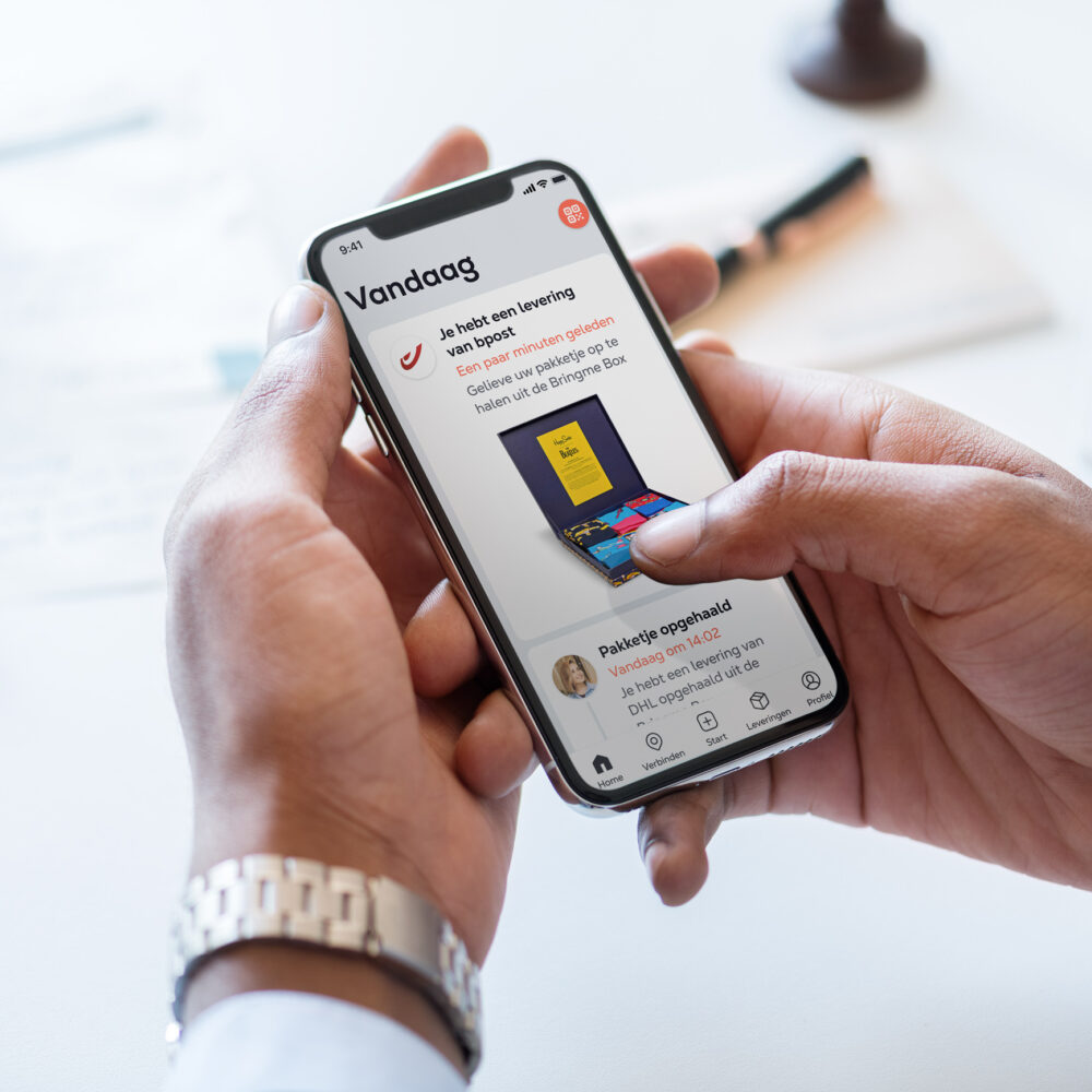 Bringme App i OS In Setting Delivery DHL