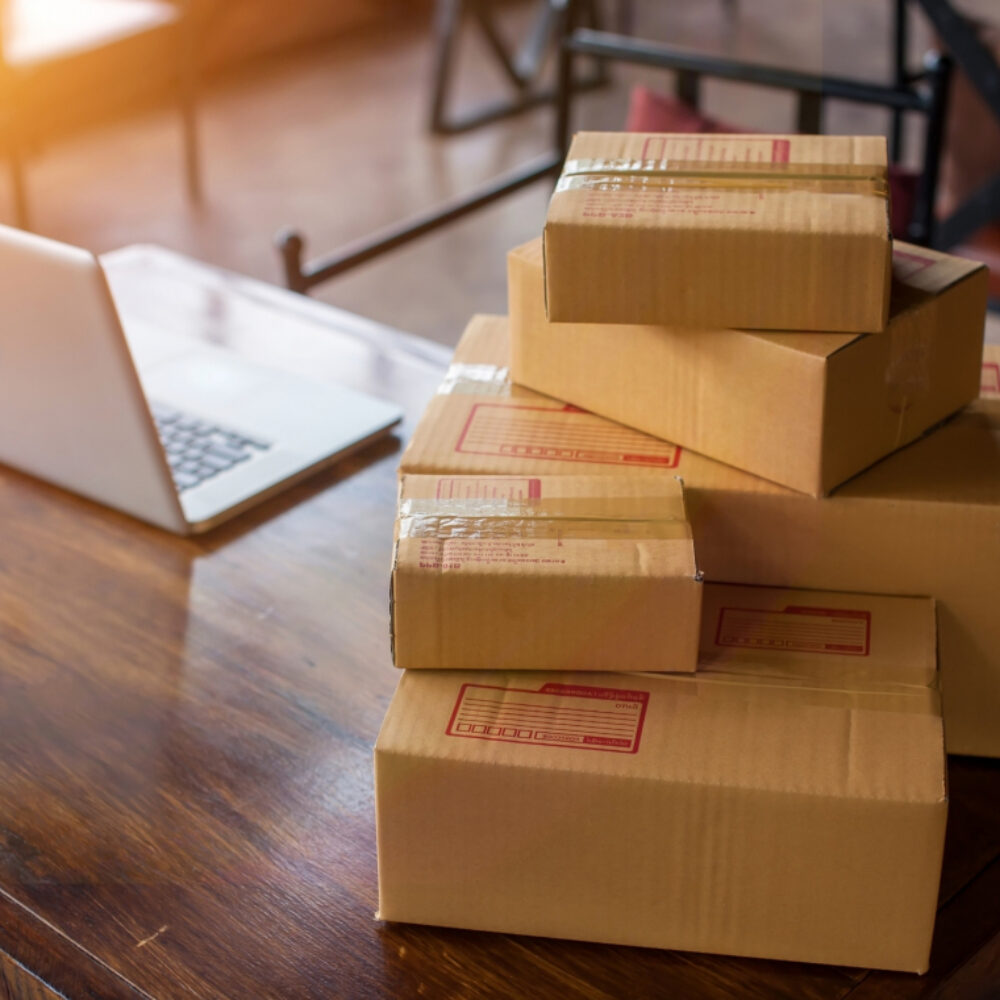 Bringme send collect parcels piled on desk 2 92718275f449428823af82c088b78a04